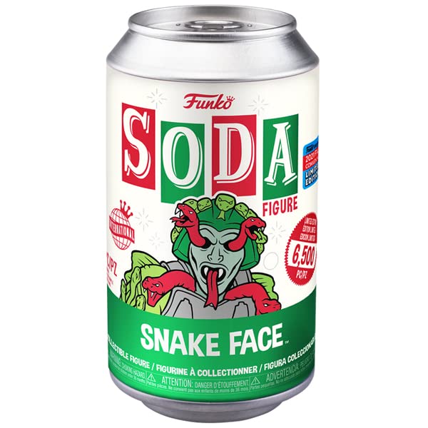 Amazon.com: Funko Vinyl SODA: Motu- Snake Face w/(MT) Chase